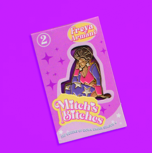 FREYA DOLL PIN - DRDU S4 ENAMEL